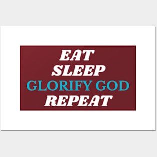 Glorify God shirt Posters and Art